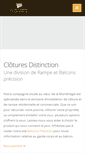 Mobile Screenshot of cloturesdistinction.com